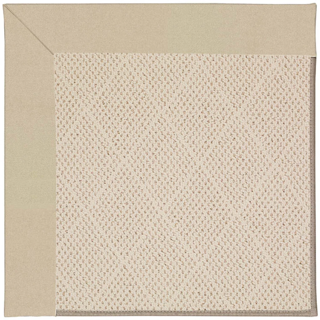 Long-Lasting Creative Concepts Rug – White Wicker Canvas Antique Beige Sustainable