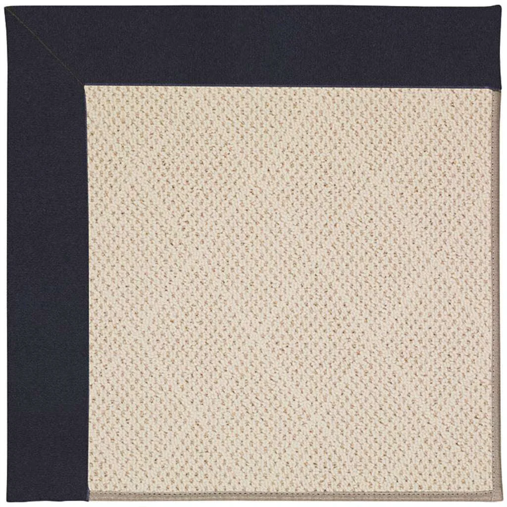 Organic Creative Concepts Rug – White Wicker Canvas Navy Consistent