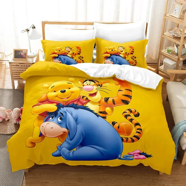 Safe Winnie the Pooh Duvet Cover Flexible