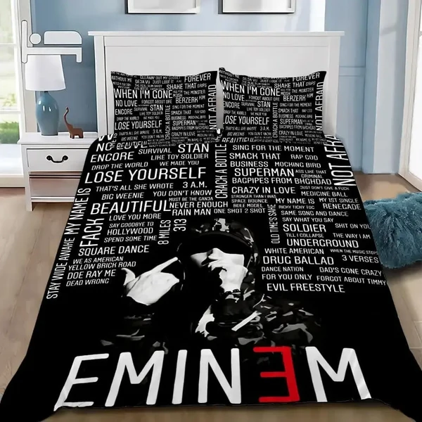 Eco-Friendly Eminem Bedding Set Healthy