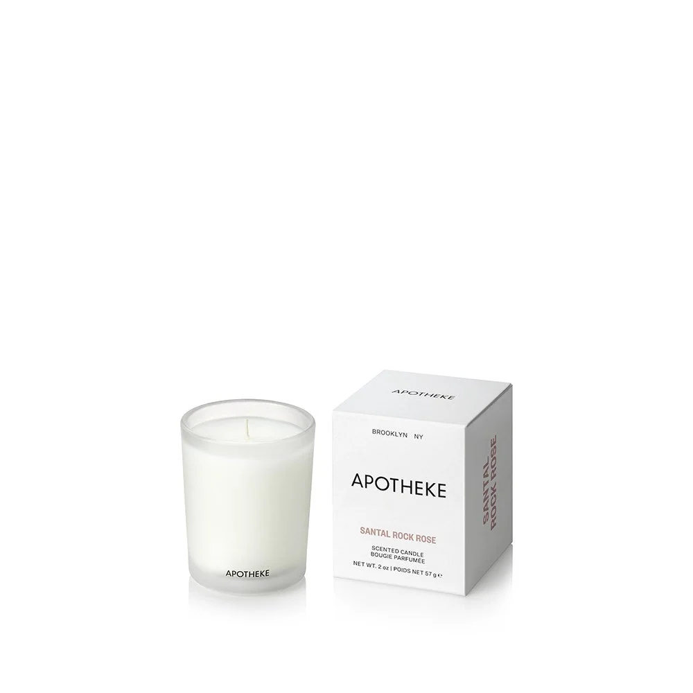 Versatile Santal Rock Rose Votive Detailed