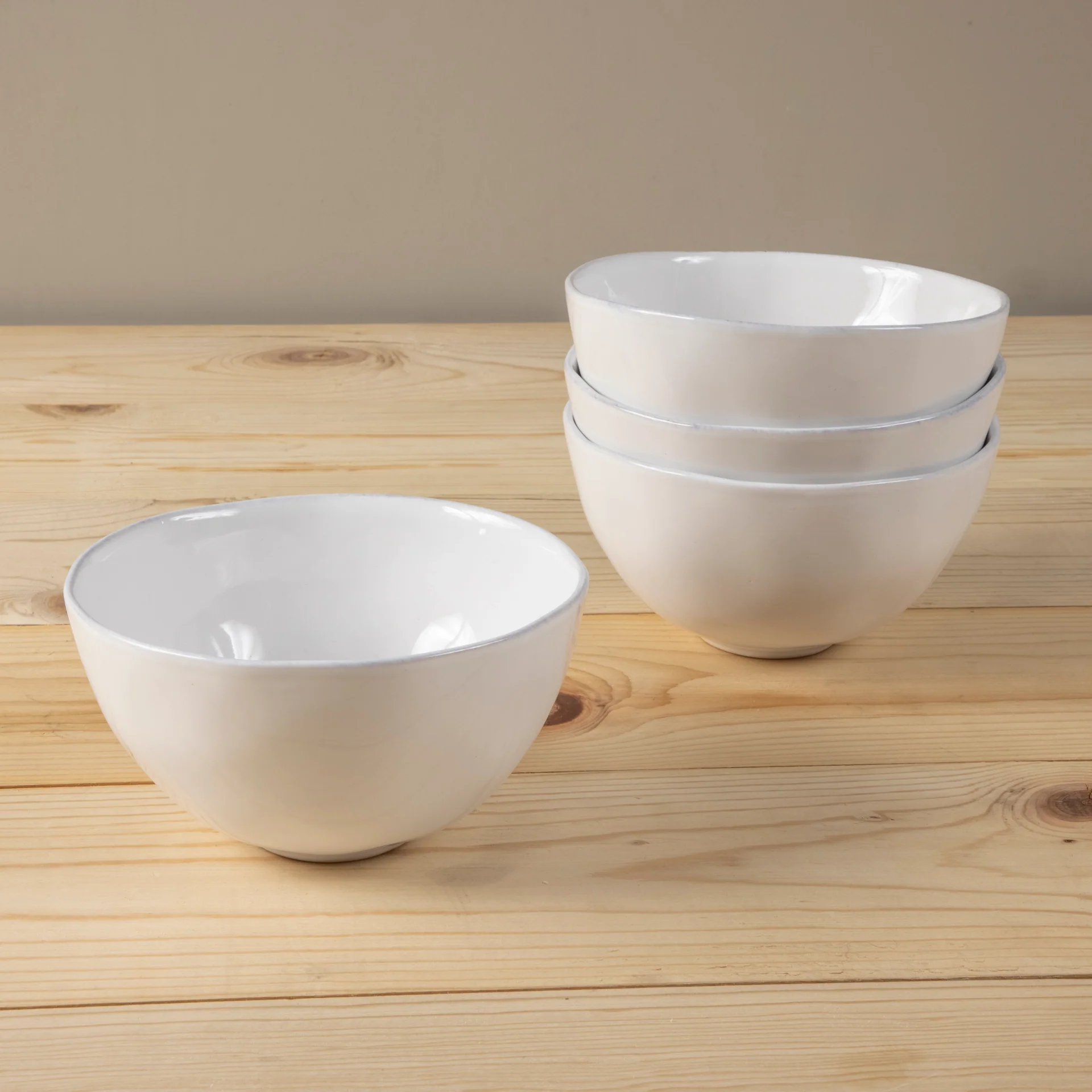 Efficient Livia Soup Ce Bowl White Set of 6 Consistent
