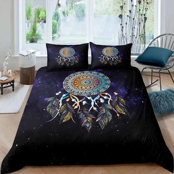 Modern Galaxy Dreamcatcher Doona Cover Carefully Designed