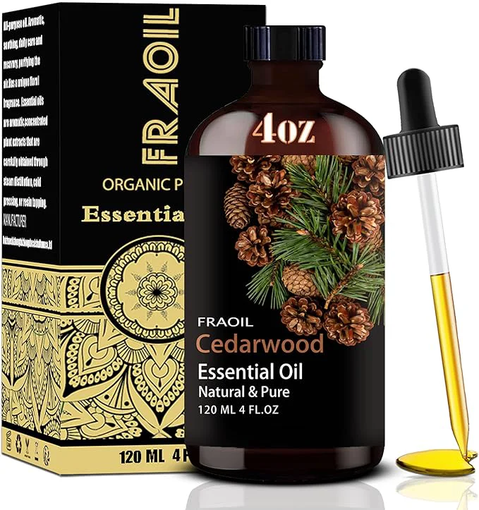 Dependable Cedarwood Essential Oil Cedarwood Oil 4 Fl Oz 120ML Functional