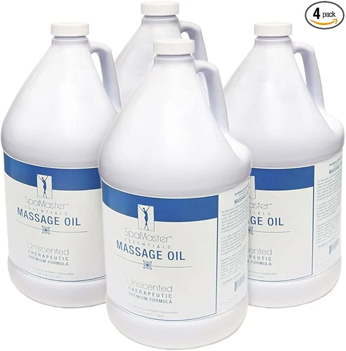 Fashionable Master Massage – Organic Vitamin-Rich and Water-Soluble Massage Oil – 4 Gallon World-Class