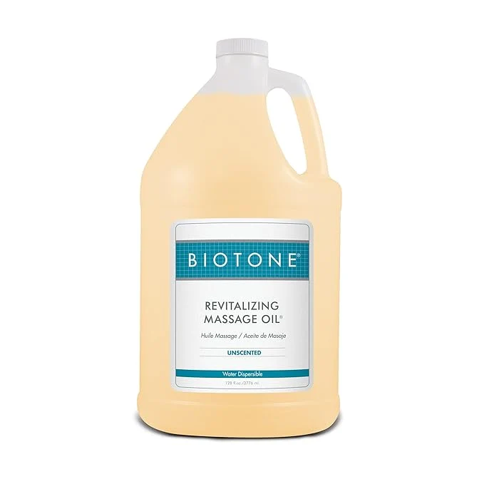 Consistent Biotone Revitalizing Massage Oil Unscented 128 Ounces Carefully Designed