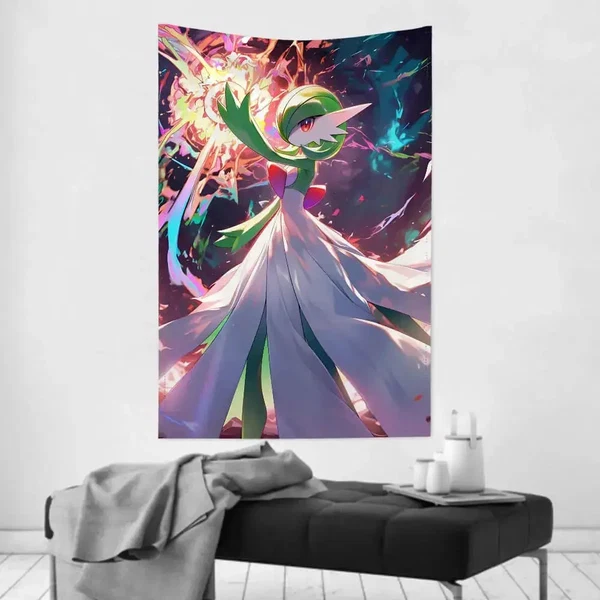 Fine Crafted Gardevoir Pokemon Tapestry Authentic