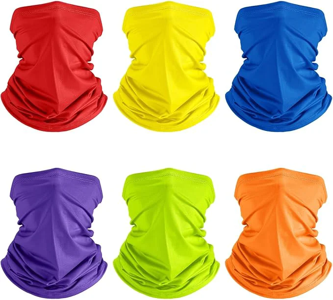 Effective Geyoga 6 Pieces Summer UV Protection Cooling Neck Gaiter Face Clothing Neck Exclusive