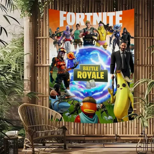 Certified Fortnite Battle Royale Tapestry Durable