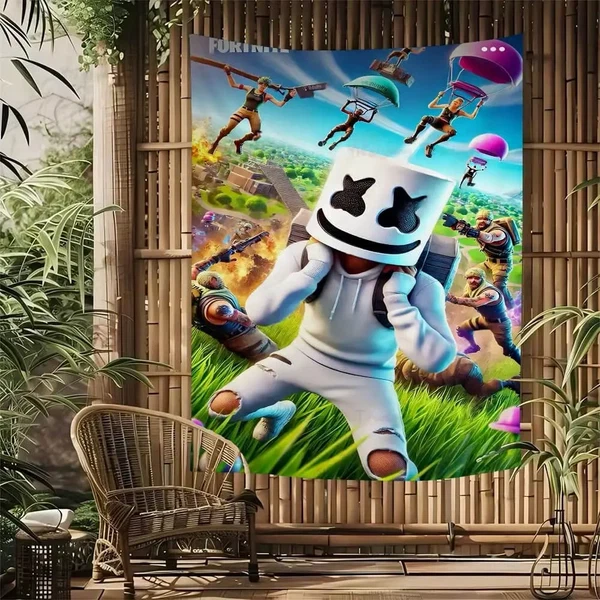 Exclusive Fortnite Marshmello Wall Tapestry Convenient