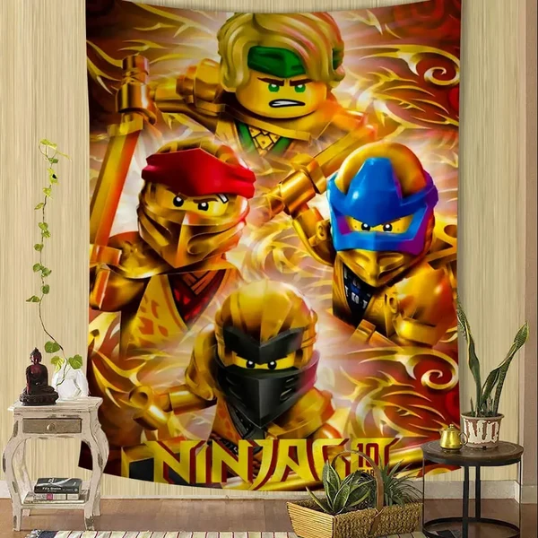 Luxury Ninjago Wall Tapestry Responsible