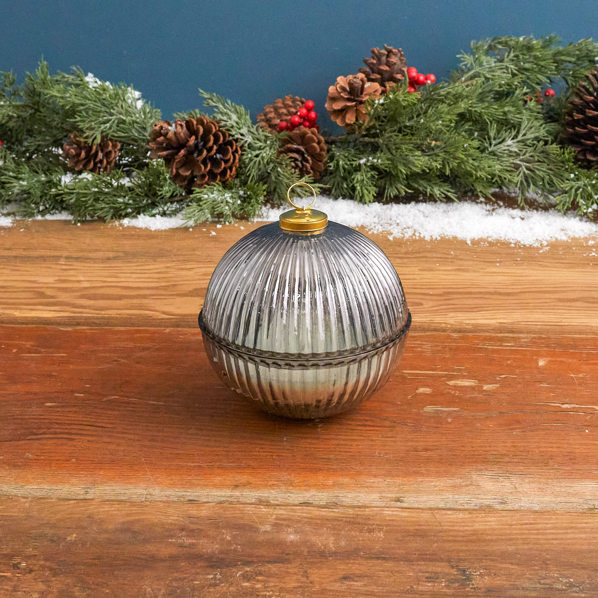 High-Performance Onyx Luster Ornament Candle Snowfall Recyclable