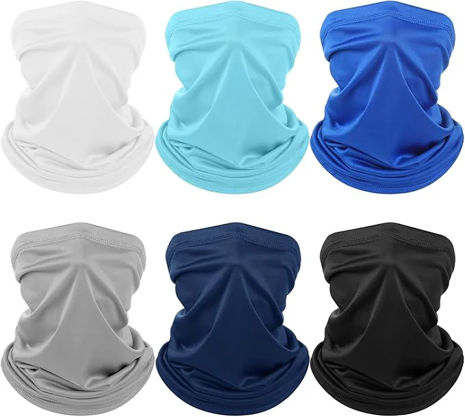 Responsible Geyoga 6 Pieces Summer UV Protection Cooling Neck Gaiter Face Clothing Neck Versatile