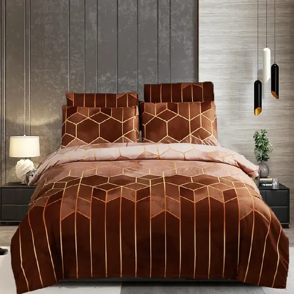 Fine 3D Geometric Nordic Duvet Cover Original
