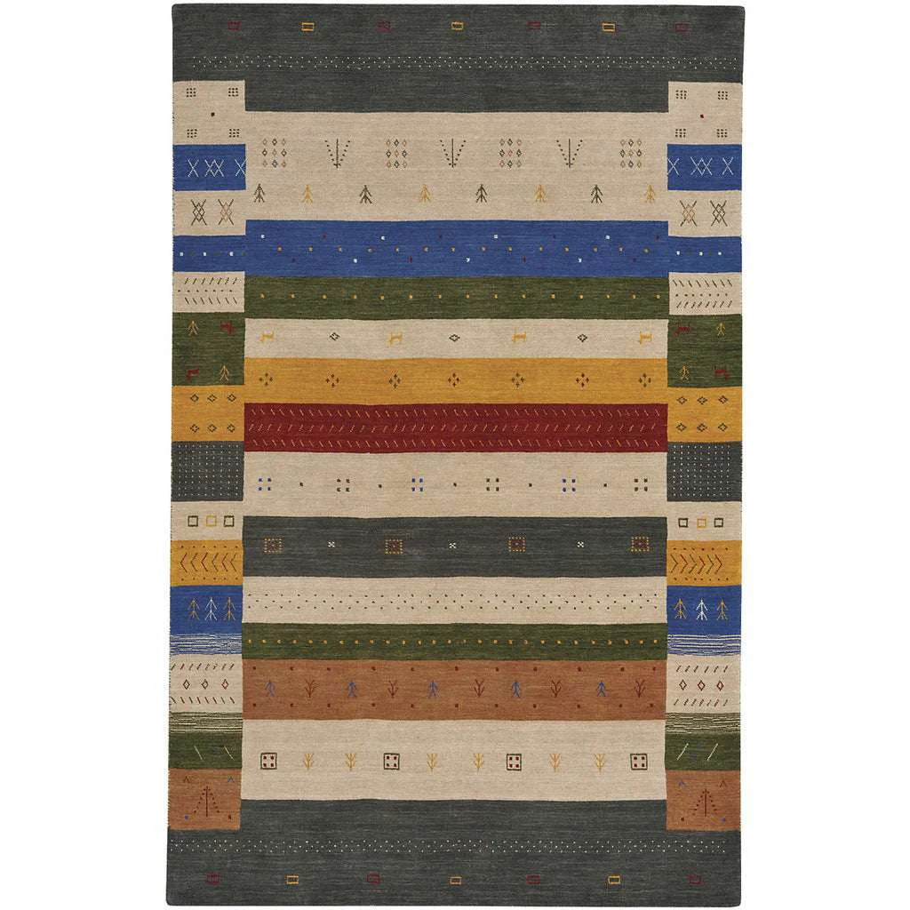 High-End Simply Gabbeh Multi Rug Durable