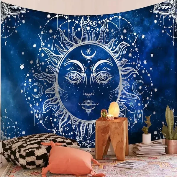 Soft Bohemian Cultural Tapestry Panel Flexible