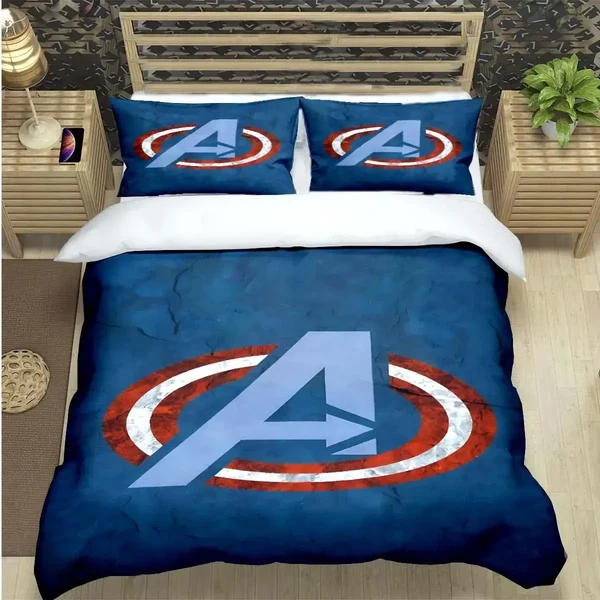 Reusable Captain America Duvet Cover Set Fashionable