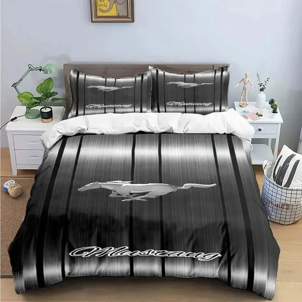 Premium Material Mustang Luxury Quilt Cover Set Superior