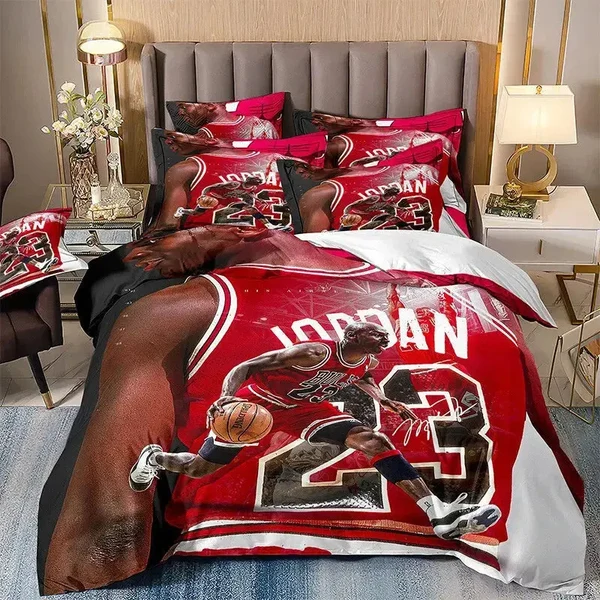 Selected 3D NBA Basketball Player Quilt Cover Set Exceptional