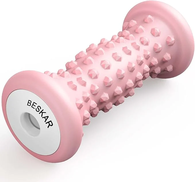 Responsible BESKAR Foot Massager Roller for Plantar Fasciitis Relief Portable Feet Roller Minimalist