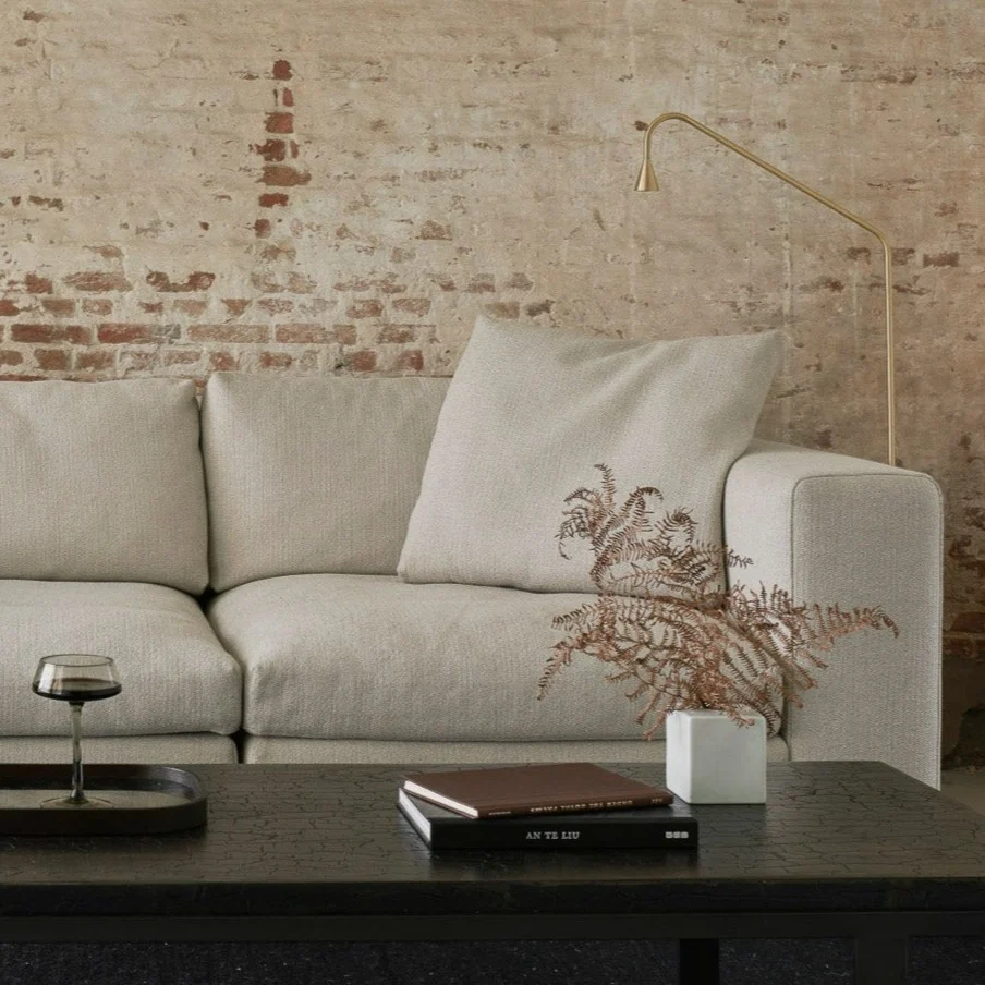 Professional Mellow Sofa Pillow Off White Eco Fabric Prestigious