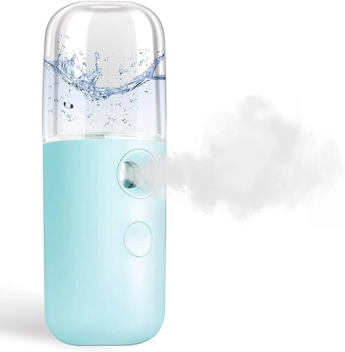 Powerful GIVERARE Nano Facial Steamer Handy Mini Mister USB Rechargeable Mist Sprayer Premium