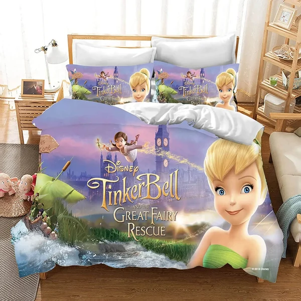 Optimized Tinker Bell Duvet Cover Set Sophisticated