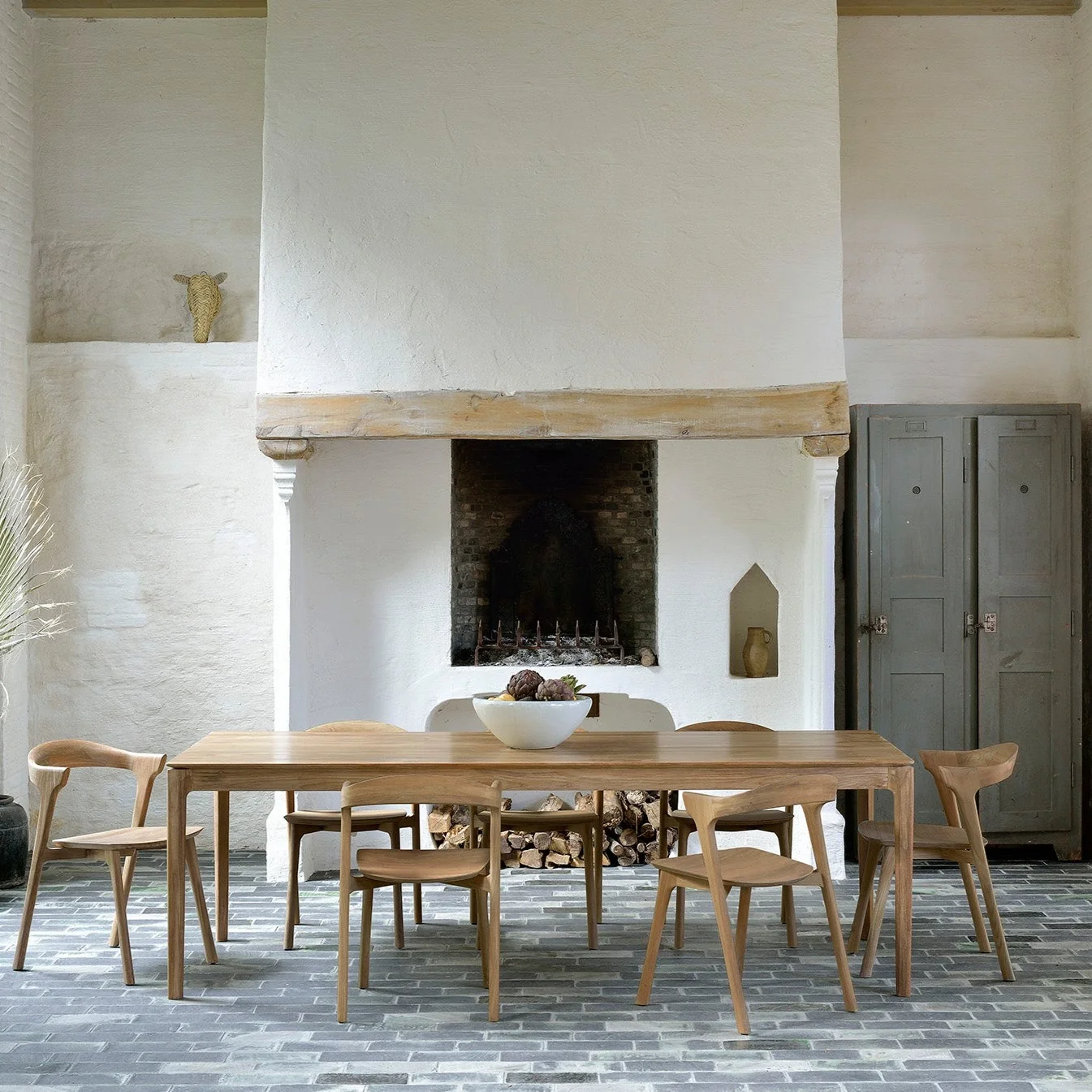 Official Bok Solid Oak Dining Table 94.5 quot Durable