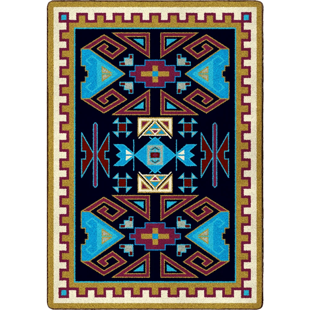 Enhanced Four Rams Rug – Copper Soft