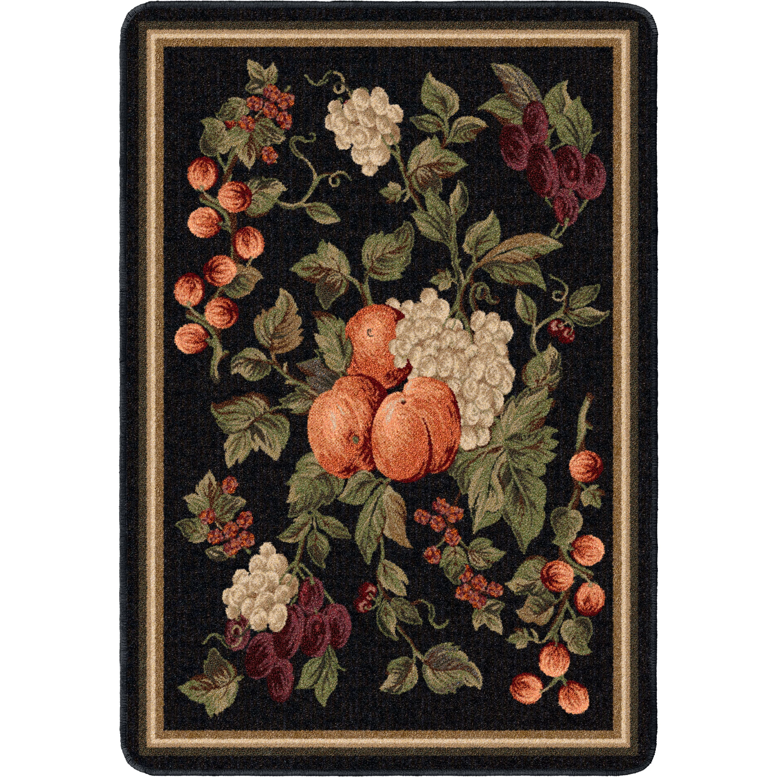 Genuine Fruit Reserve Rug – Black Efficient