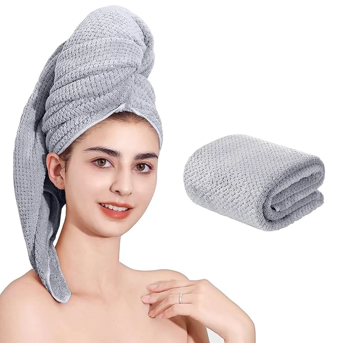 Optimized Microfiber Hair Towel Quick Dry Hair Towel Hair Drying Towels Suitable Healthy