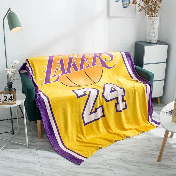Consistent NBA Basketball Blanket – Lakers amp Michael Jordan Chicago Bulls Design Responsible