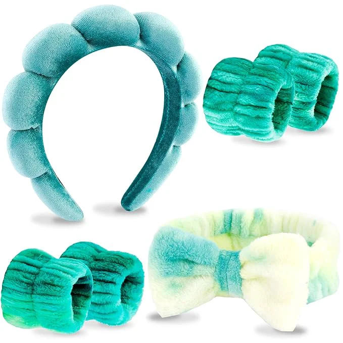 Eco-Friendly VELSCRUN Spa Headband Makeup Face Wash Skincare Headbands Stuff Classic