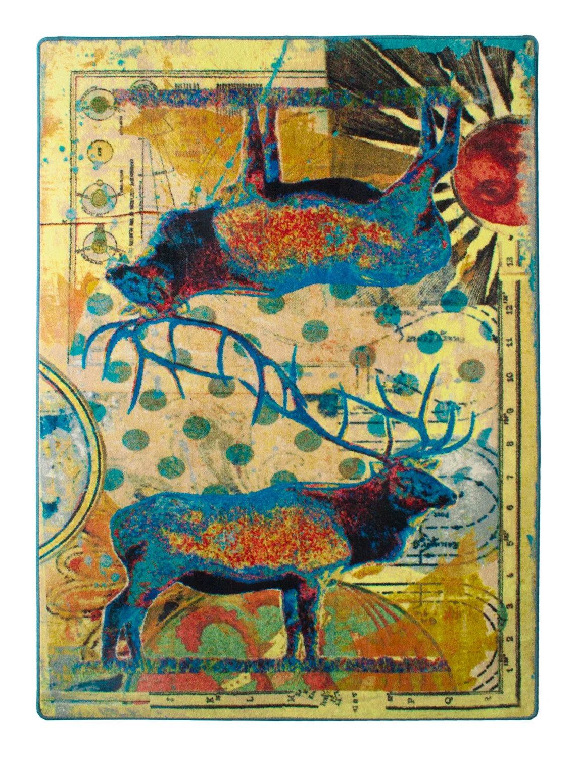 Verified Ruiz Elk Pair Rug – Splash Efficient