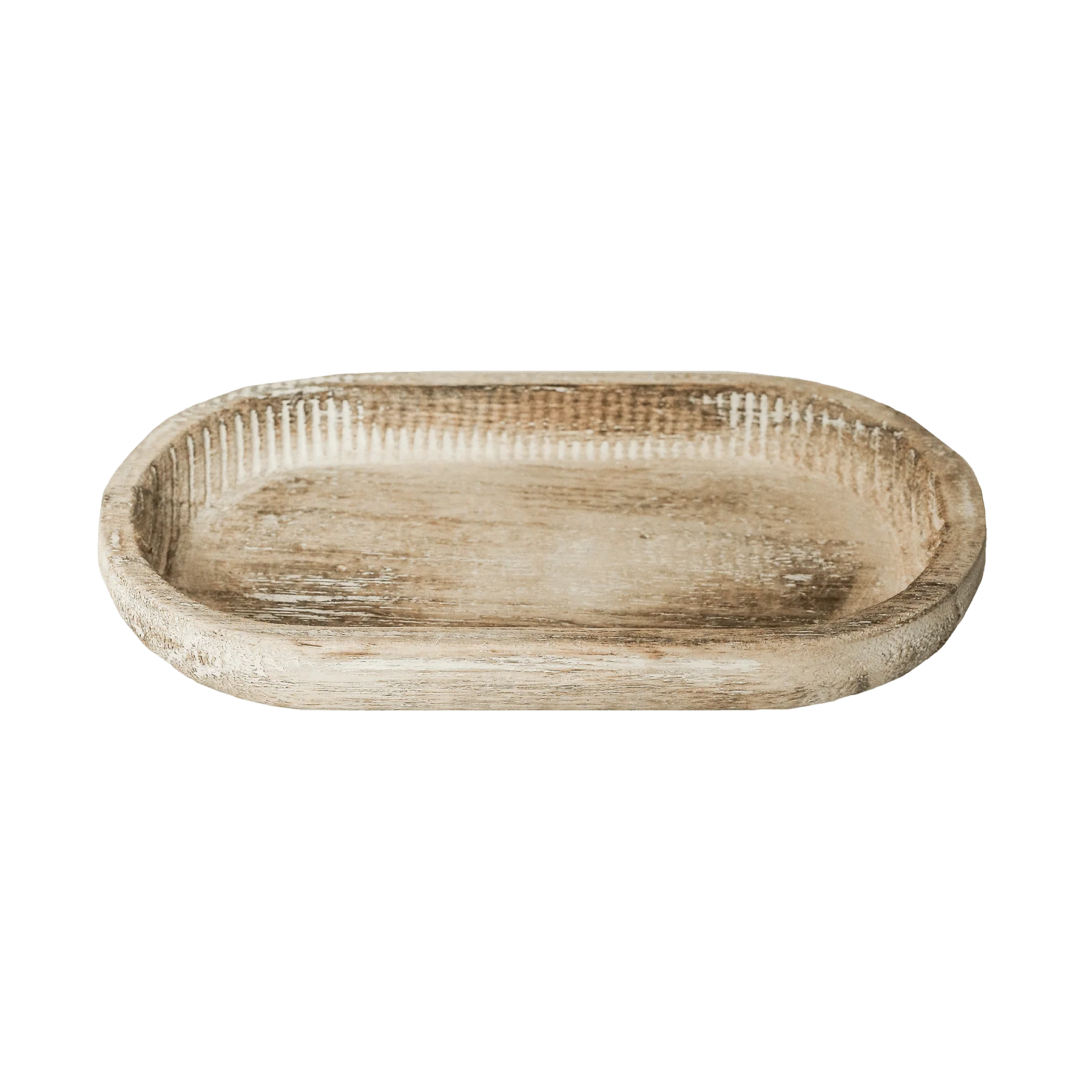 Premium Material Rustic Wood Tray High-Grade