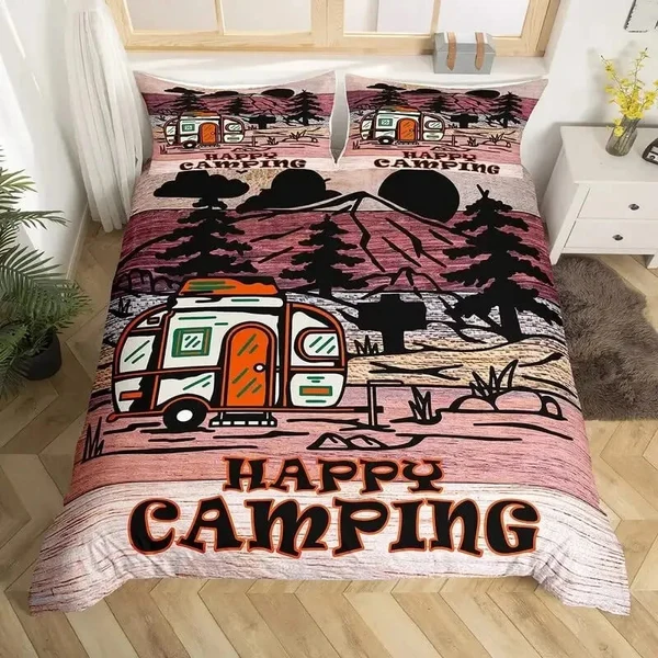 Easy-to-Use Camping Doona Cover – Camper Bedding Set For Travel Lovers Fast
