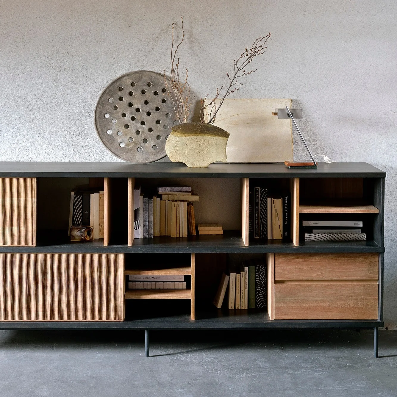 Innovative Oscar Teak Sideboard Casual