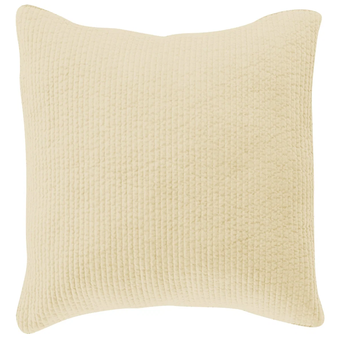Practical Stonewashed Cotton Quilted Velvet Euro Sham Original