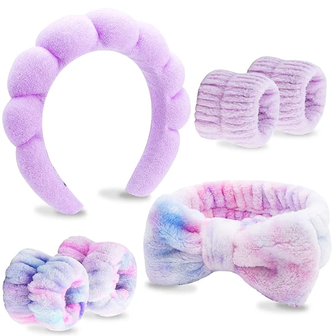 High-Grade VELSCRUN 6 Pack Spa Headband Makeup Headband Face Wash Headbands Skincare Reliable