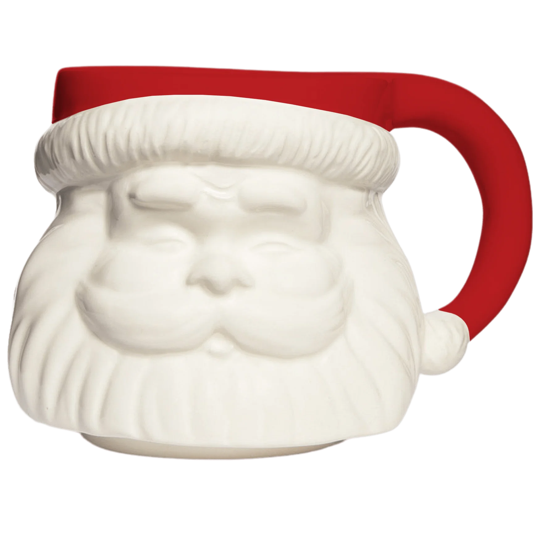 Next-Generation Red Hat Santa 19 oz Figural Coffee Mug Official
