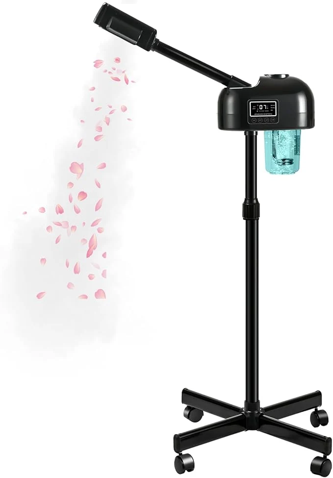 Luxury LCD Facial Steamer Professional Solid
