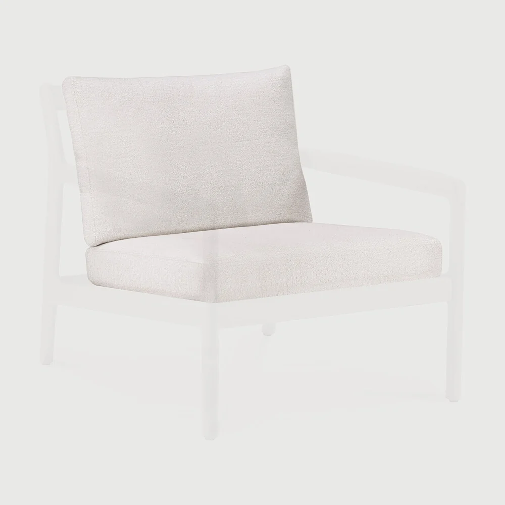 Next-Generation Jack Outdoor Lounge Chair Cushion Set Off White Fabric Powerful