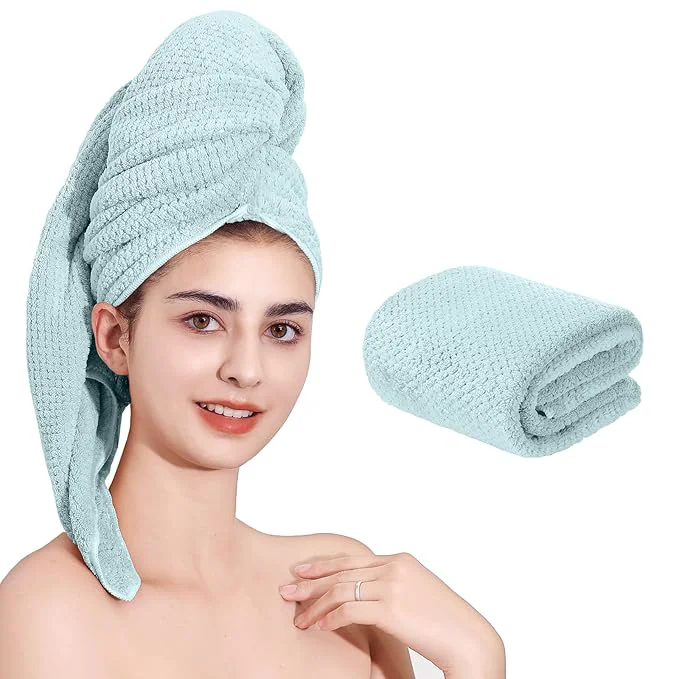 Reliable Microfiber Hair Towel Quick Dry Hair Towel Hair Drying Towels Suitable Solid