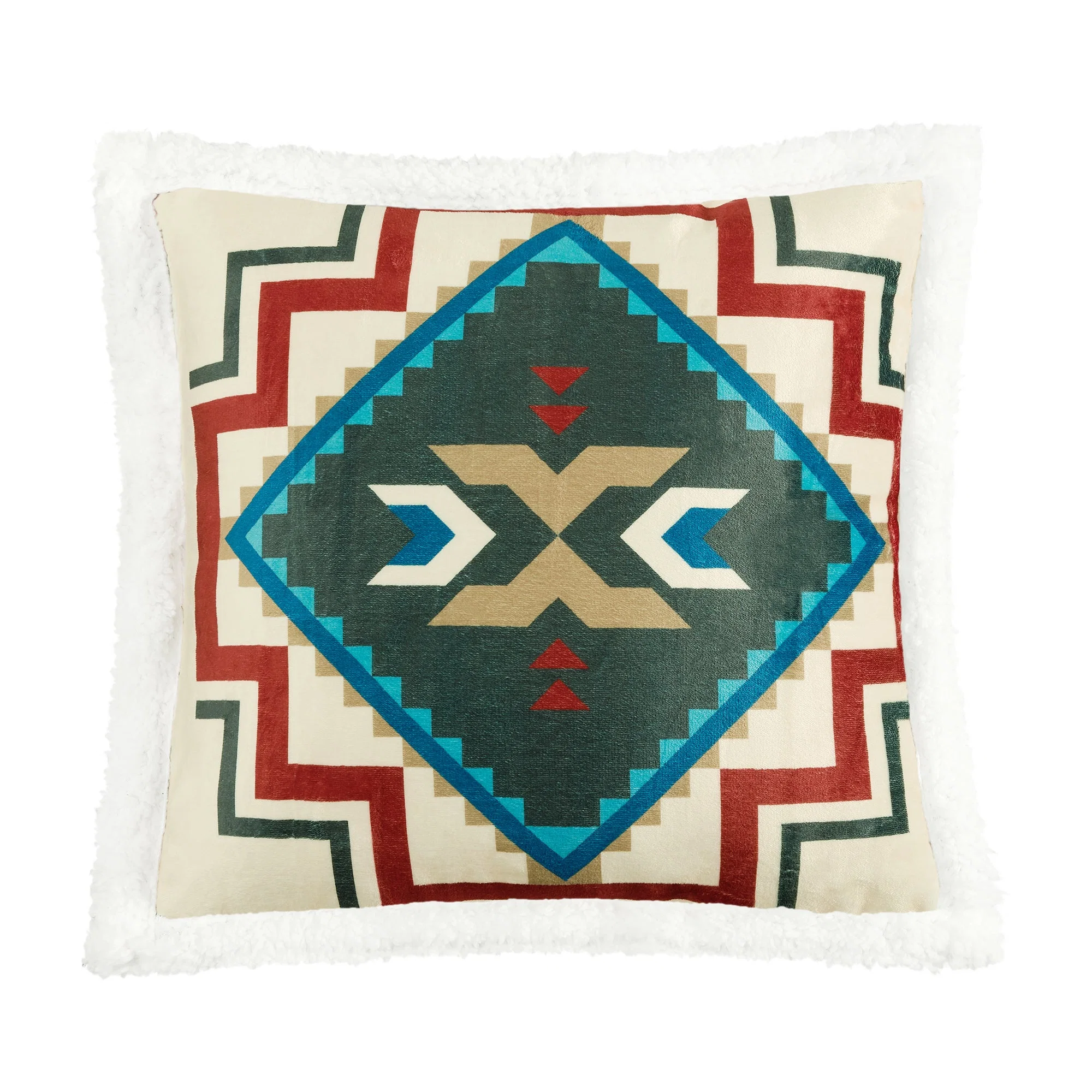 Trusted Spirit Valley Campfire Sherpa Pillow Advanced