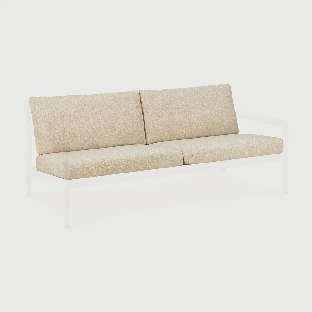 Green Jack Outdoor Sofa 2 Seater Cushion Set Natural Fabric Easy-to-Use