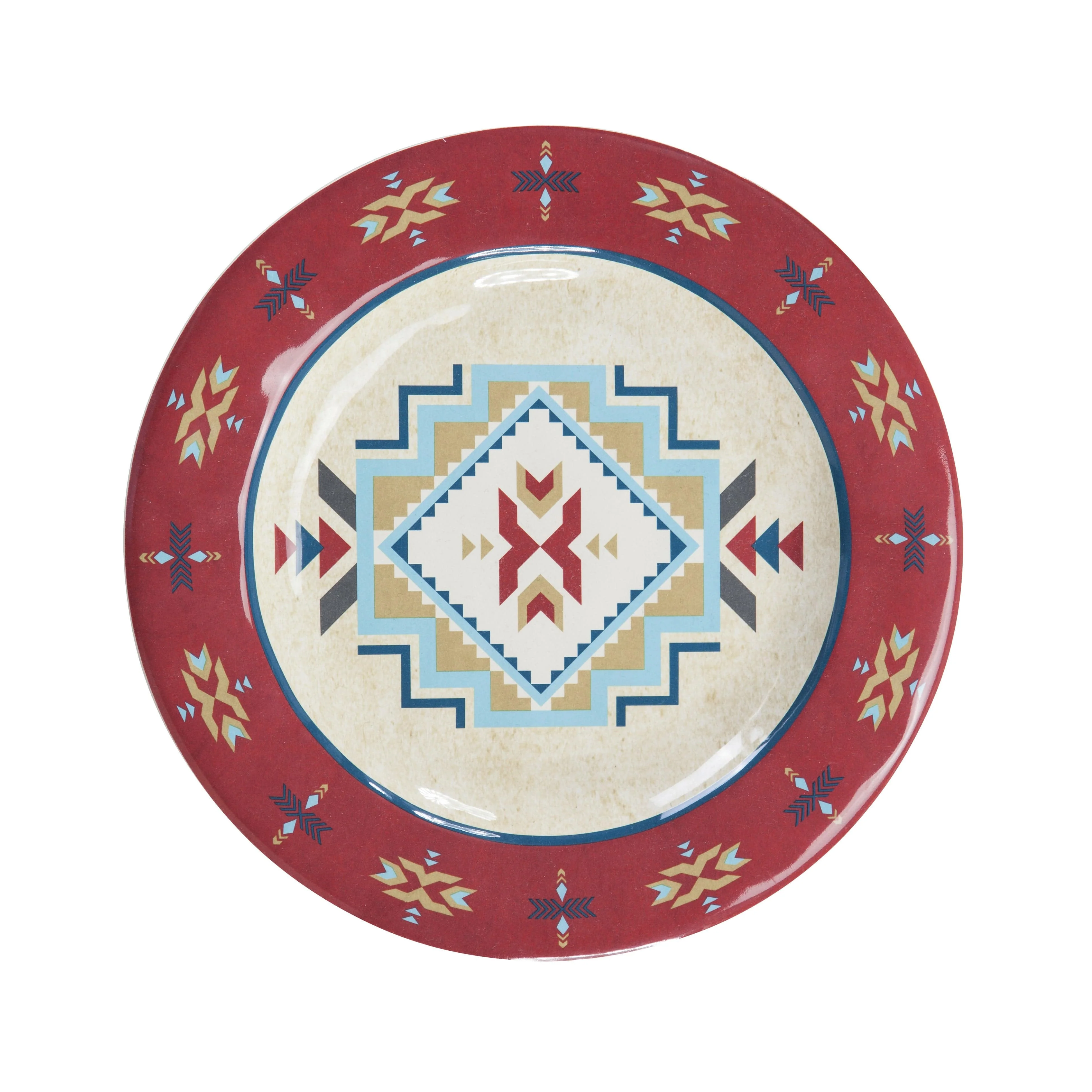 Eco-Friendly Spirit Valley Melamine Dinner Plate Set 4 Pc Authentic