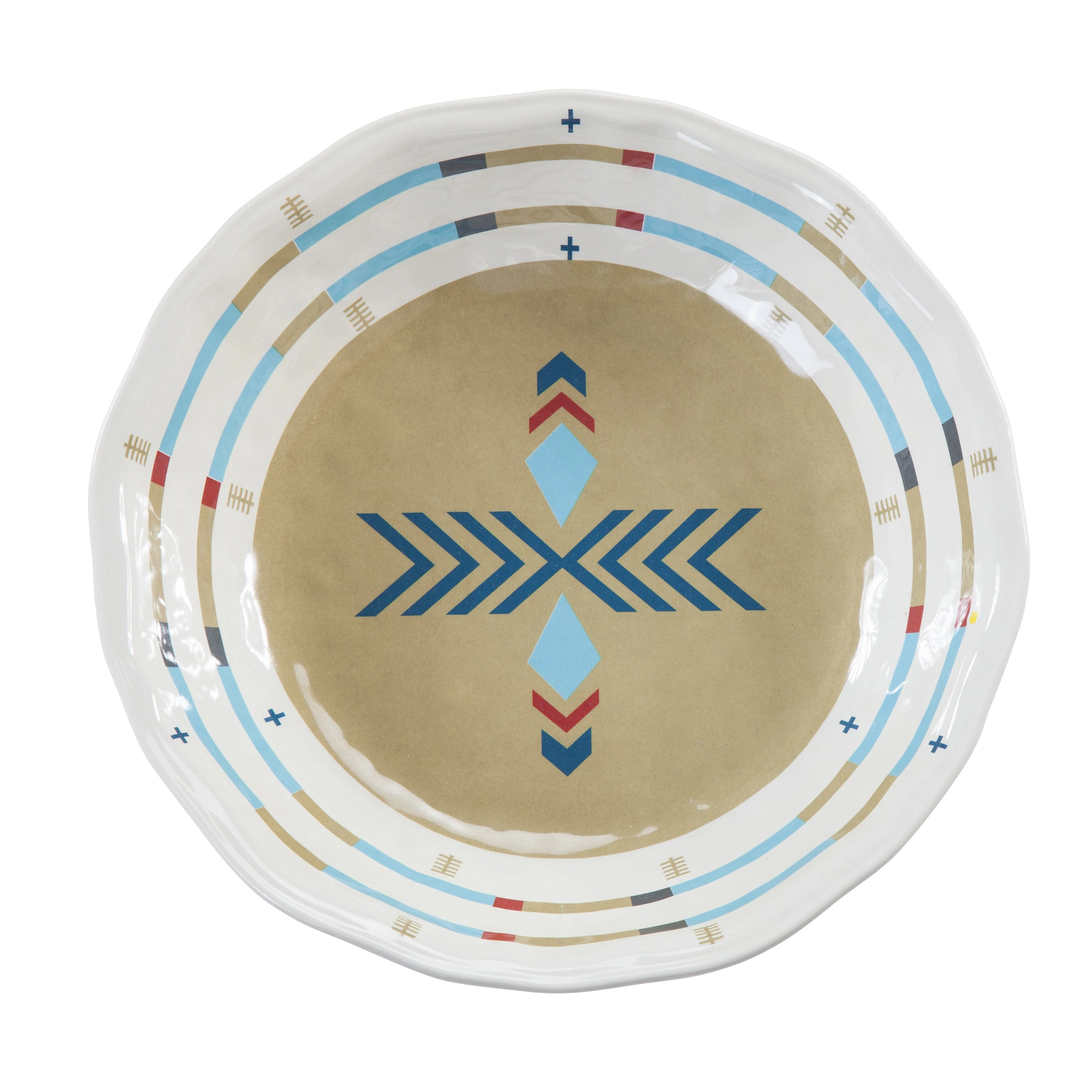 Traditional Spirit Valley Melamine Serving Bowl Set Prestigious