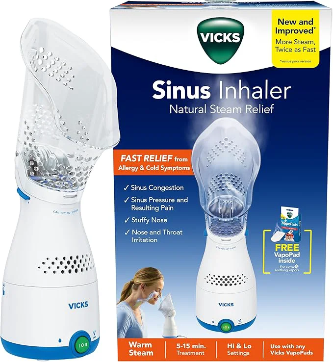 Modern Vicks Sinus Inhaler Plug-in Non-Medicated Steam Inhaler Selected