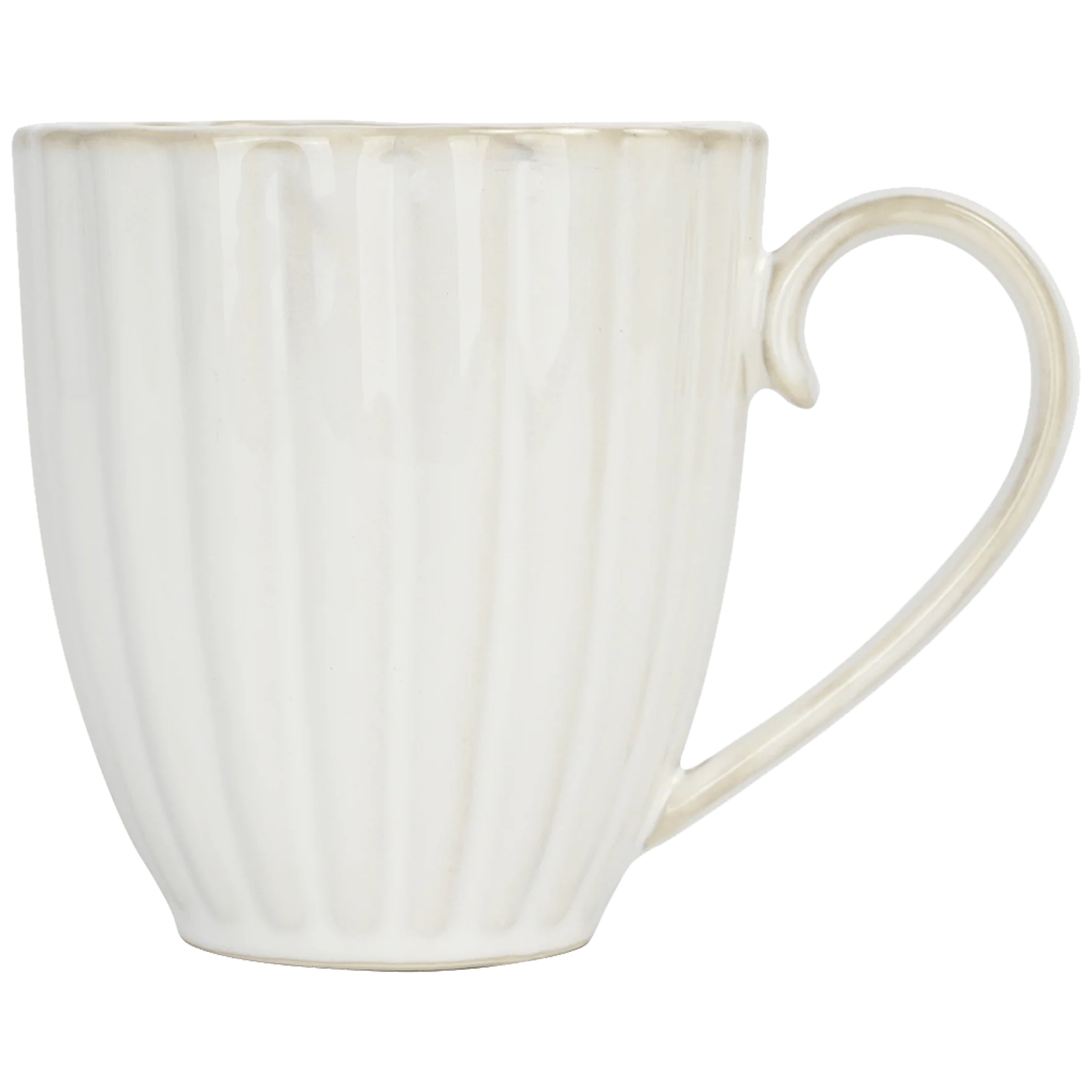 Classic Scallop 20 oz Figural Coffee Mug Detailed