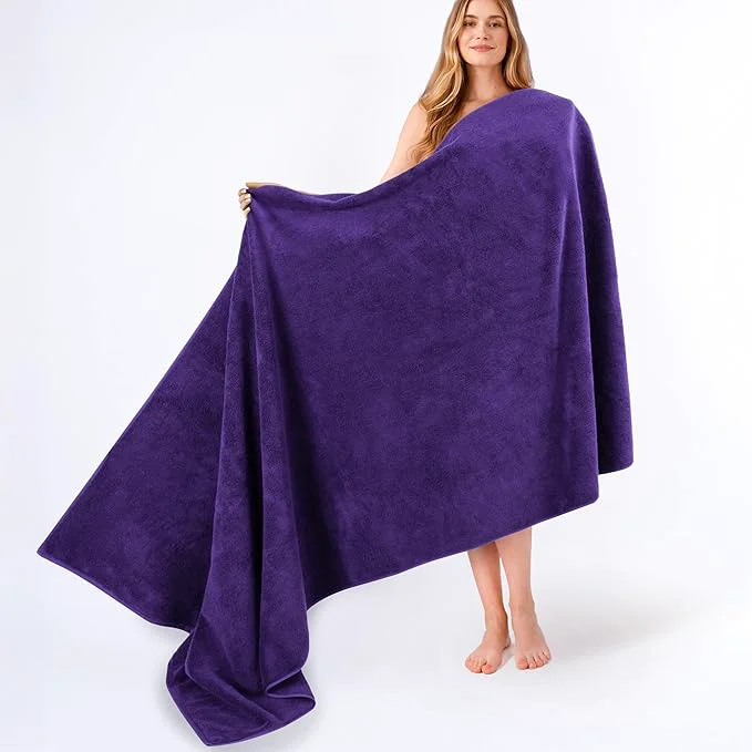 Eco-Friendly American Soft Linen Cotton 600 GSM Turkish 40×80 Oversized Bath Towel Sheet Efficient